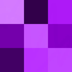 Purple is often associated with the color of royalty.