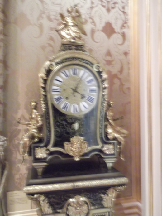 Boulle Pedestal Clock