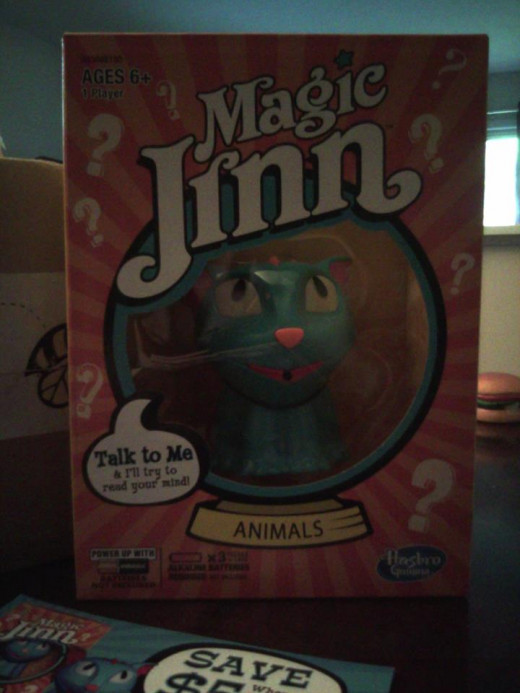 Magic Jinn, by Hasbro Games.  A cute little cat type creature. 