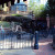 Invisible horse outside of "The Haunted Mansion" Invisible horse outside of "The Haunted Mansion"