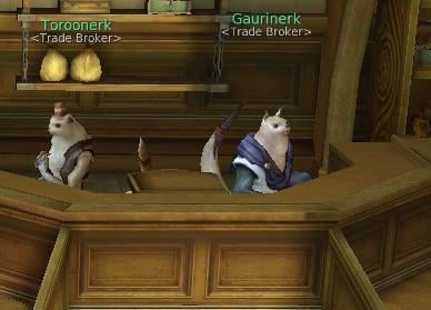 The trade brokers in Verteron, Elyos side.