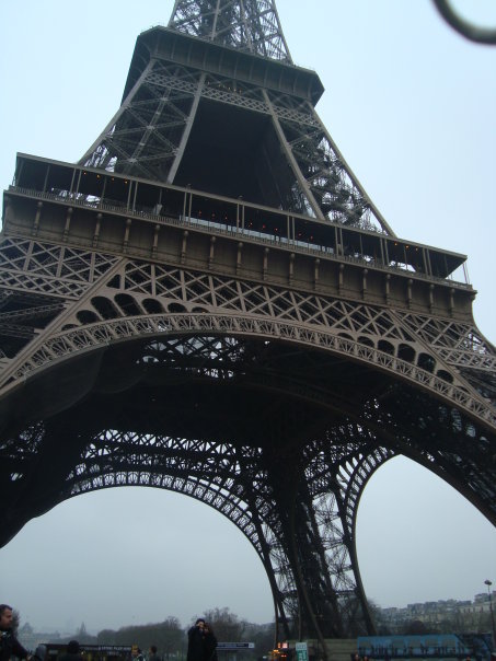 The Eiffel Tower, taken by me when I was in Paris