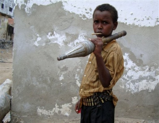 I use child soldiers and malaria as story problem references to remind people that these are real world problems