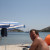 peeble, sandy beach in Vinisce, Croatia