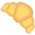 Food clip art: Croissant