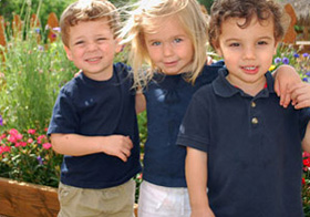Students at Lake Hills Montessori School in Austin, Texas