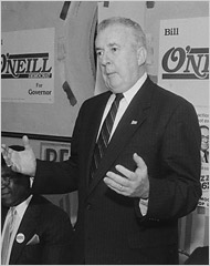 Connecticut Governor William A. O'Neill