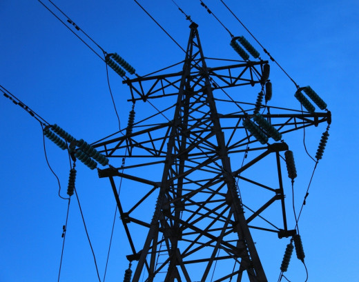 An electricity distribution system.