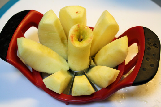 Core and Slice Apples