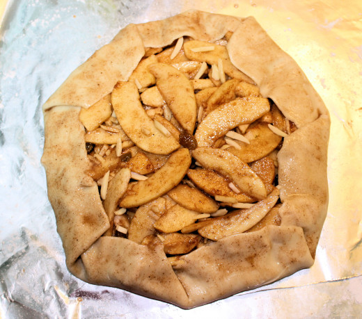 Breakfast Pie Ready for Oven