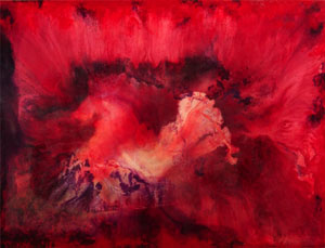Peinture Alchimique Huile et Cire Chandigoriane