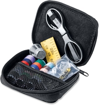 Pack a small sewing kit. If you don't have it, that's when you'll need it. 
