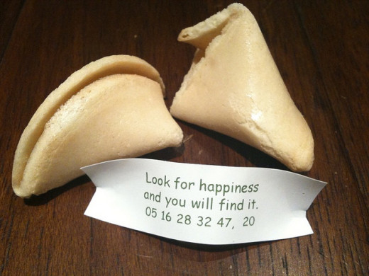 "Look for happiness and you will find it."