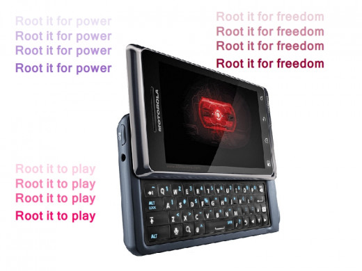 By rooting your Motorola Droid 2 you can get enormous freedom !
