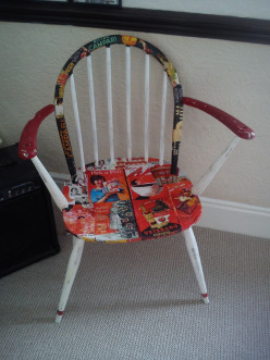 An Idea for Upcycling an Old Chair.