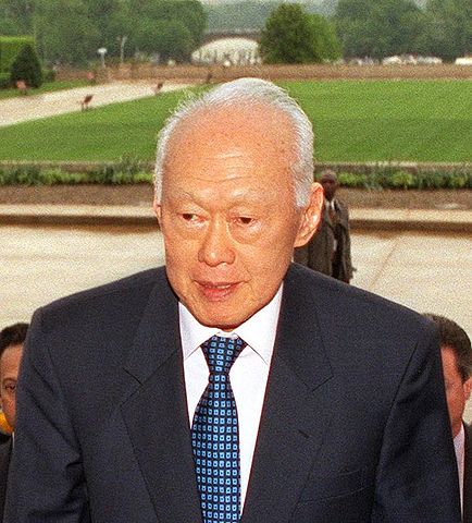 Lee Kuan Yew, first Prime Minister and founder of the Republic of Singapore