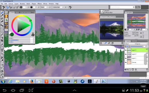 Last Layer of Distant Trees
