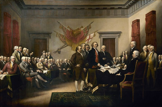 John Trubull's "Declaration of Independence"