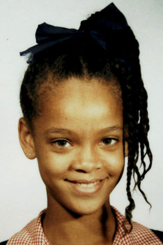 Rihanna as a child