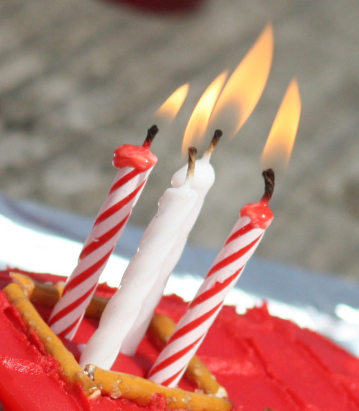 (too many candles, I know)