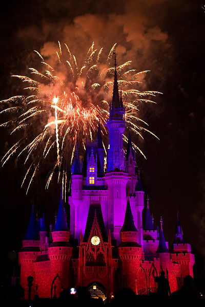 Stay for the late night Extra Magic Hours for a lighter crowd experience.  Avoid the fireworks if you don't like crowds.