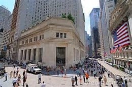 Federal Hall and Wall Street