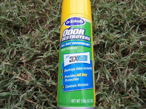 Special spray that helps control wetness
