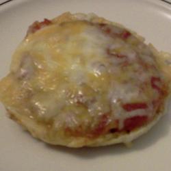 Three Cheese Pizza on an English Muffin for Toddlers & Kids 