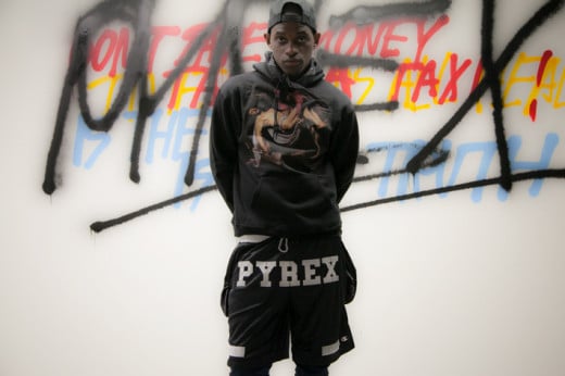 Not to be confused with Been Trill, Pyrex Vision most popular item is their sport shorts.