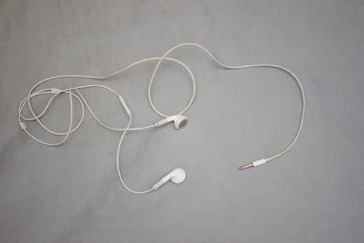 Old iPhone headphones