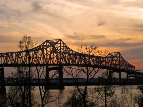 The Mississippi River at Baton Rouge