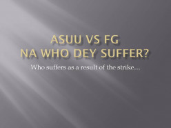 ASUU Strike: A message to Nigerian Youths