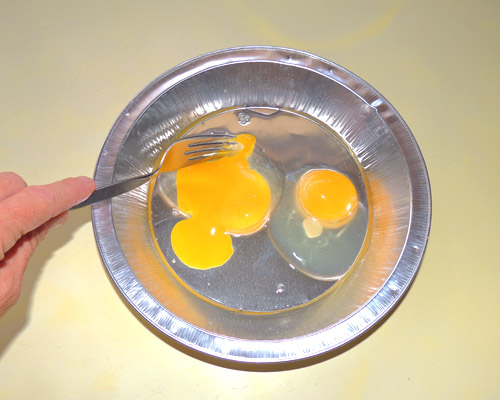 fork an egg...;) 