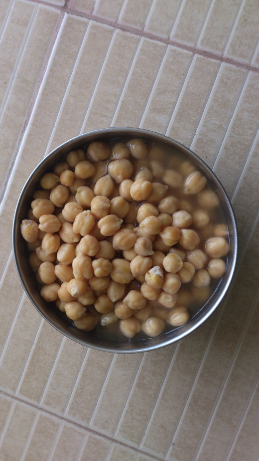 Chick peas - an antioxidant high in fiber, protein and essential vitamins and minerals