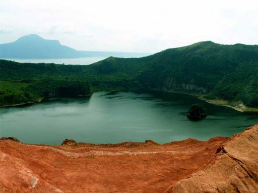 Vulcan point- largest island within a lake (Crater lake) on an island (Volcano island) within a lake (Lake Taal)... Vulcan point- largest island within a lake (Crater lake) on an island (Volcano island) within a lake (Lake Taal)...