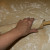 Gently wrap around rolling pin-photo by AMB