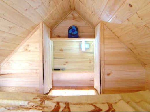 Space enough for a good nights sleep