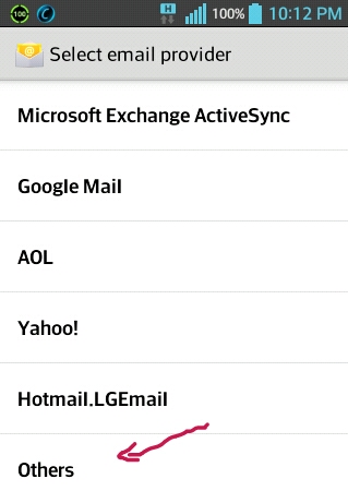 List of Default Service Providers In Android 4.0.2