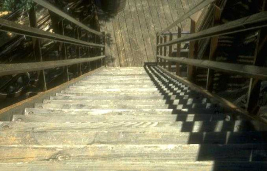 Down the Stairs