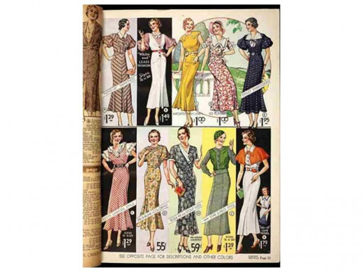 Dresses of 1933