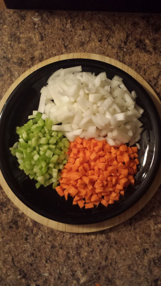Onions, Celery, and Carrots