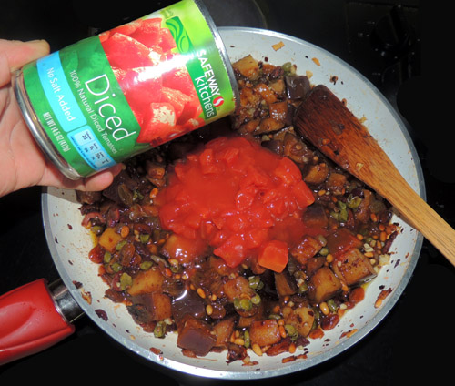 add diced tomatoes