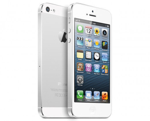 iPhone 4, white, circa 2011