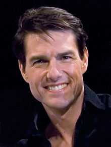 Picture of Tom Cruise from article about how Scientology helped his dyslexia. "Diagnosed at the age of seven, Cruise describes his younger self as a "functional illiterate". He could barely read in high school or through his earliest roles."