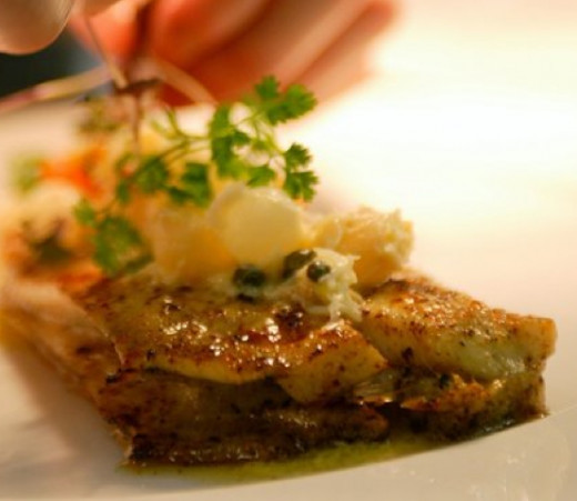 There's a cookery school attached to the restaurant so you can bone up on your skills.