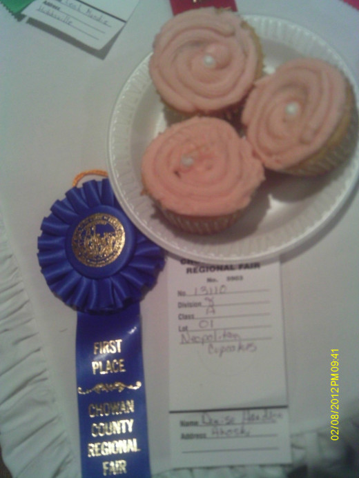 Blue Ribbon Winner at the Chowan Regional County Fair, 2013