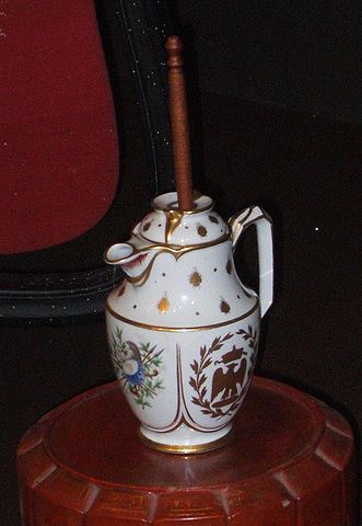 Tools used in chocolate-making in 17th and 18th century Europe