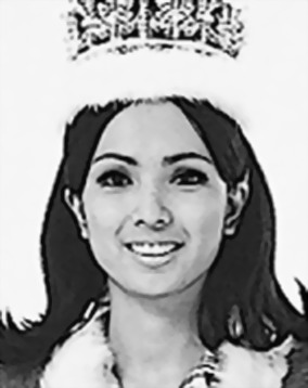 Miss Aurora Pijuan won the second Miss International crown for the Philippines, 1970