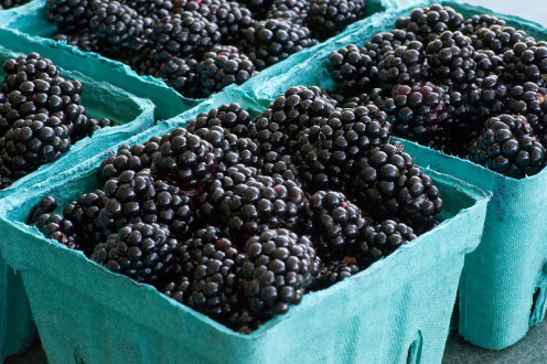 Blackberries.