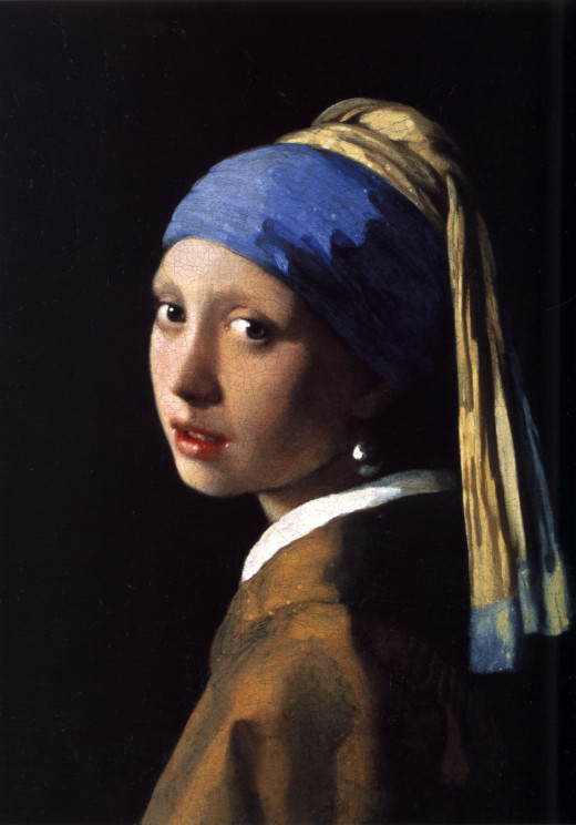 The Girl with the Pearl Earring, by Johannes Vermeer (1632-1675)